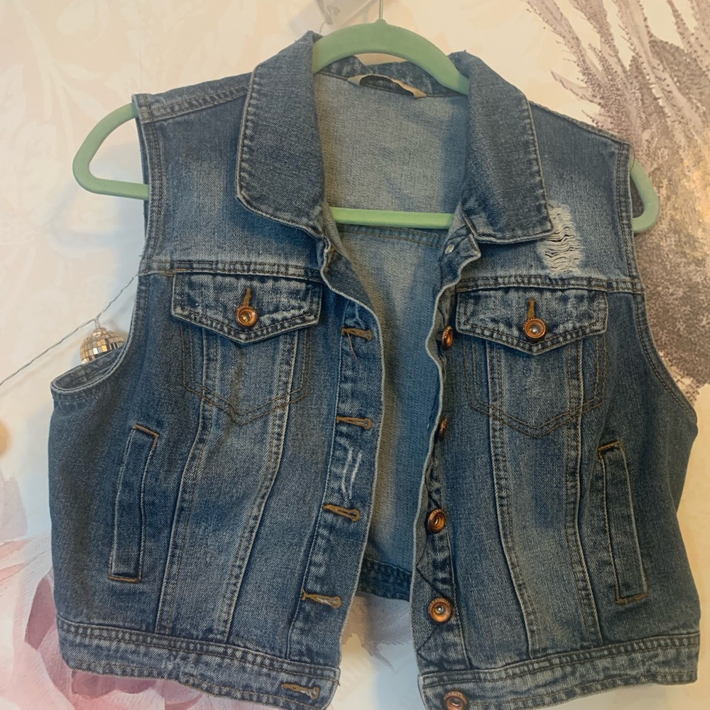 2/$12 Jean vest